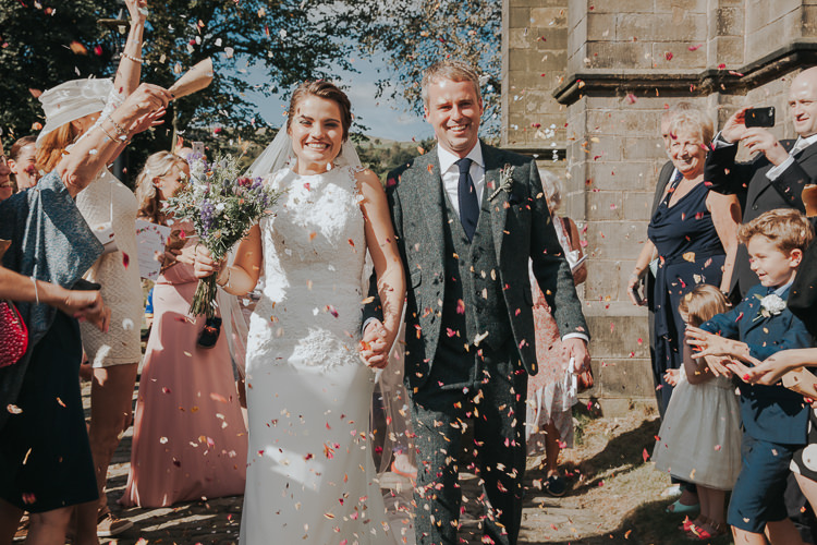 Confetti Throw Beautiful Flowery Country Marquee Wedding http://www.maddiefarrisphotography.co.uk/