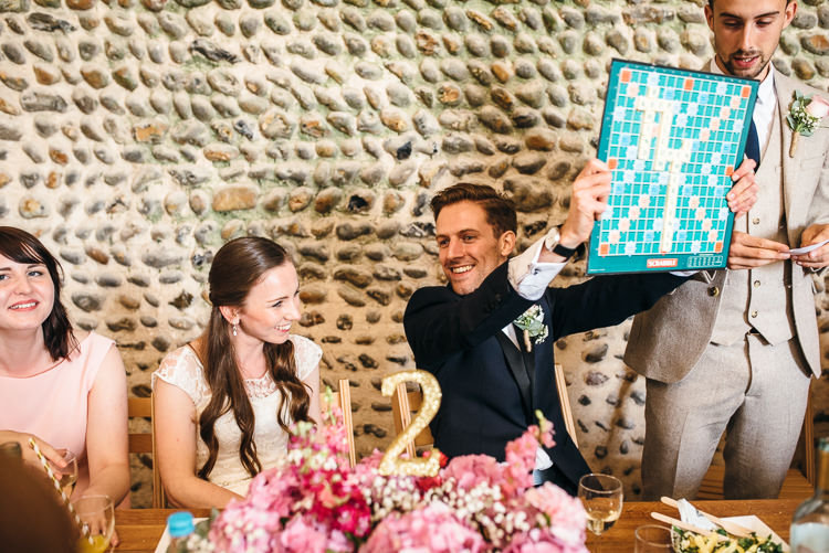 Gorgeous Home Made Pink Gold Barn Wedding http://www.bethmoseleyphotography.co.uk/