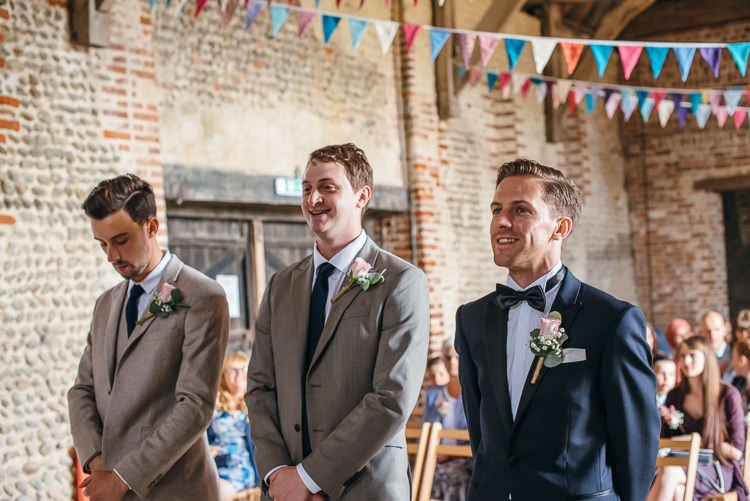 Gorgeous Home Made Pink Gold Barn Wedding http://www.bethmoseleyphotography.co.uk/
