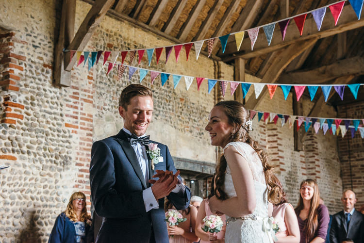 Gorgeous Home Made Pink Gold Barn Wedding http://www.bethmoseleyphotography.co.uk/