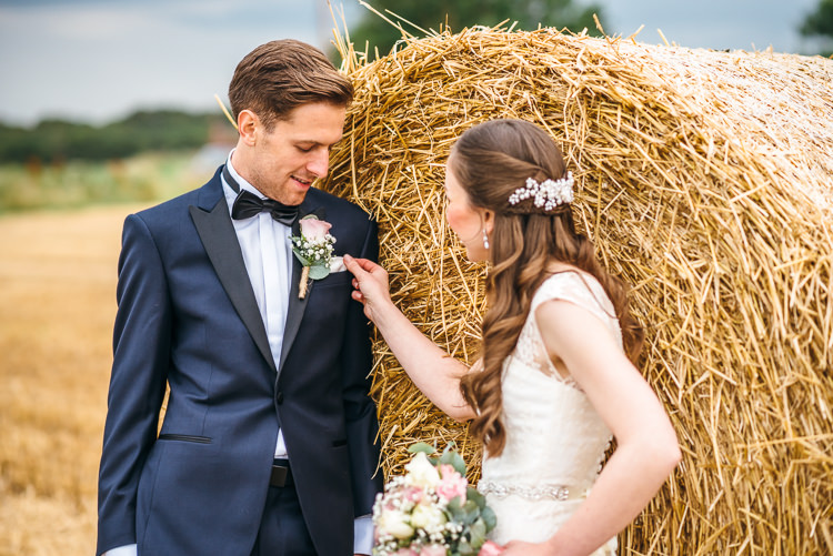 Gorgeous Home Made Pink Gold Barn Wedding http://www.bethmoseleyphotography.co.uk/