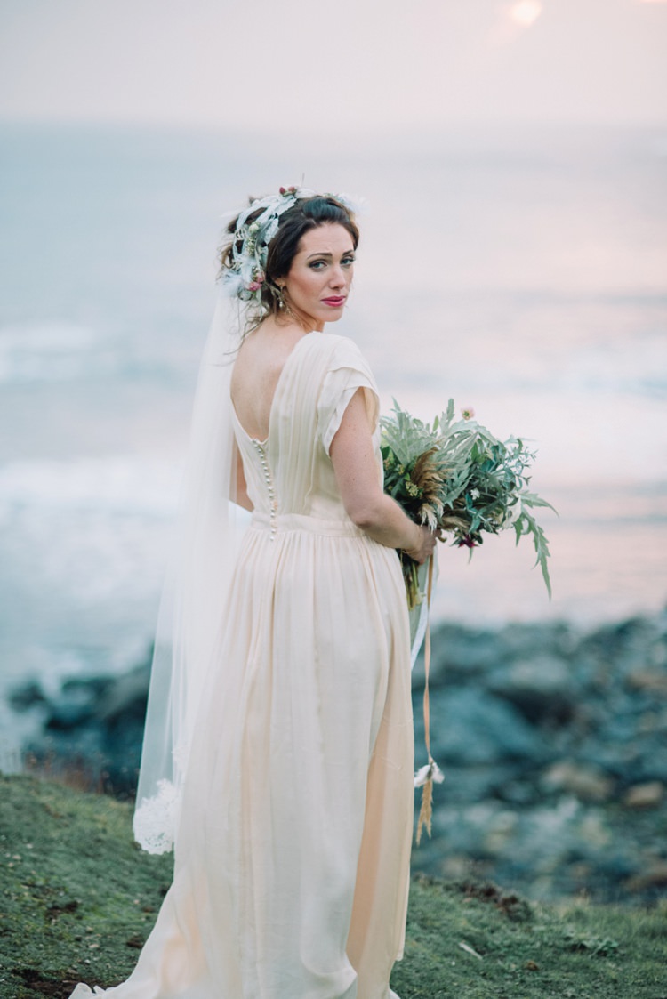 Veil Bride Bridal Wedding Bohemian Styled Vow Renewal https://libertypearlphotography.com/