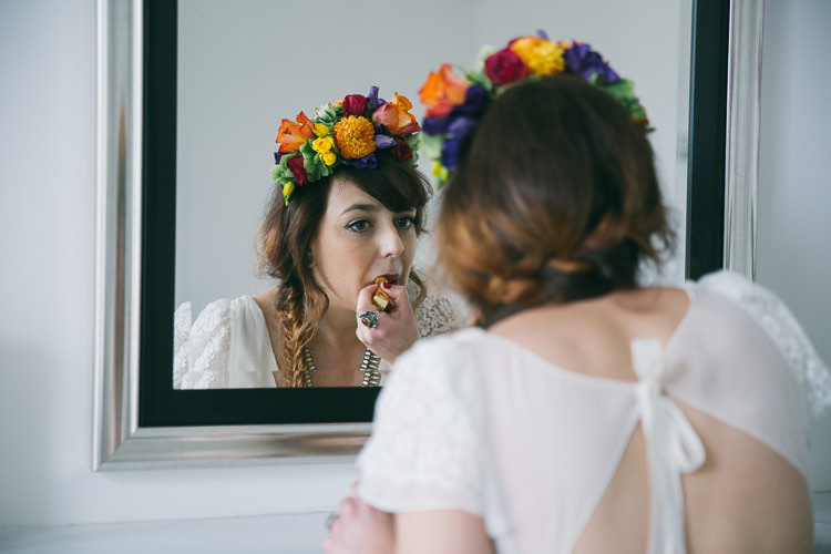 Planetarium Space Frida Kahlo Colourful Wedding http://carohutchings.com/