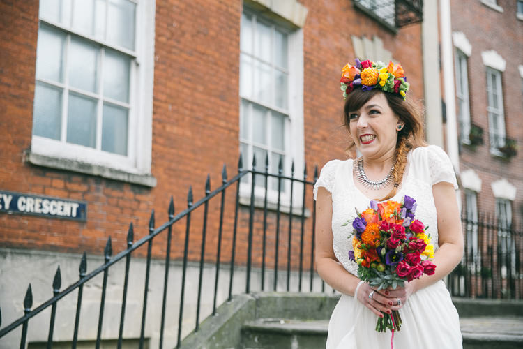 Planetarium Space Frida Kahlo Colourful Wedding http://carohutchings.com/