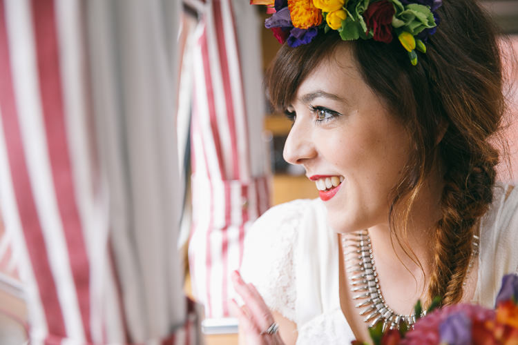Planetarium Space Frida Kahlo Colourful Wedding http://carohutchings.com/