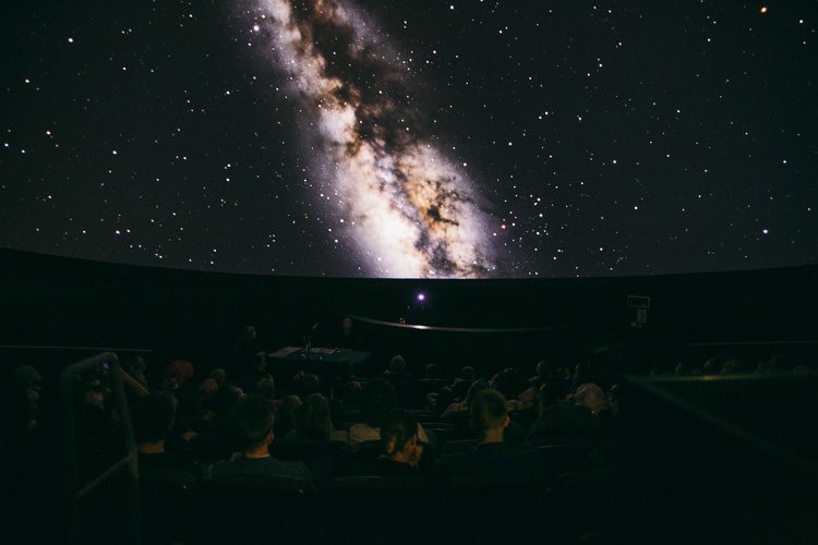 Planetarium Space Frida Kahlo Colourful Wedding http://carohutchings.com/