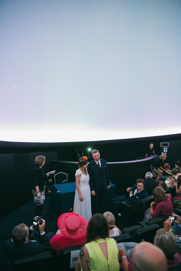Planetarium Space Frida Kahlo Colourful Wedding http://carohutchings.com/