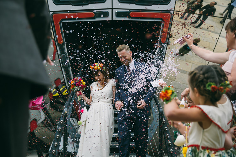 Planetarium Space Frida Kahlo Colourful Wedding http://carohutchings.com/