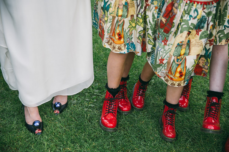 Planetarium Space Frida Kahlo Colourful Wedding http://carohutchings.com/