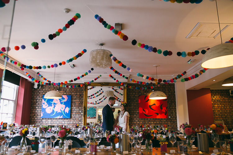 Planetarium Space Frida Kahlo Colourful Wedding http://carohutchings.com/