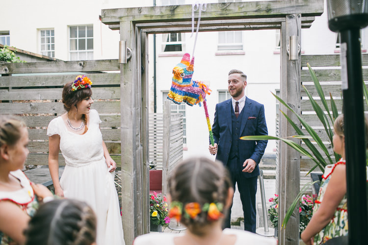 Planetarium Space Frida Kahlo Colourful Wedding http://carohutchings.com/