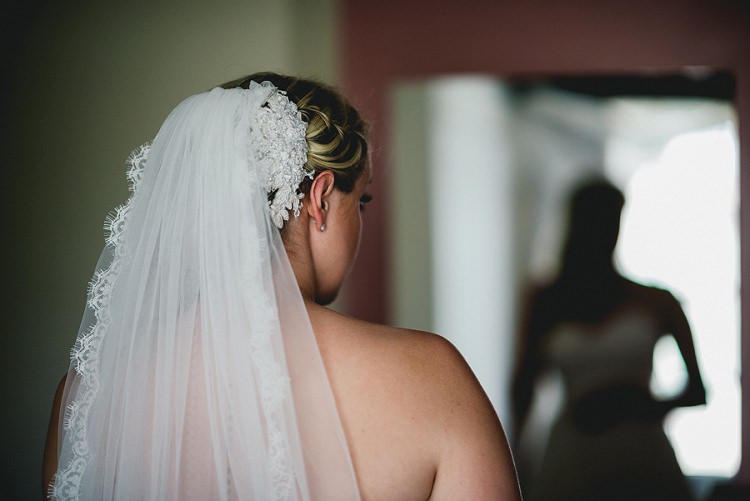Lace Veil Bride Bridal All Things Big Bright Beautiful Multicolour Wedding http://benjaminmathers.co.uk/