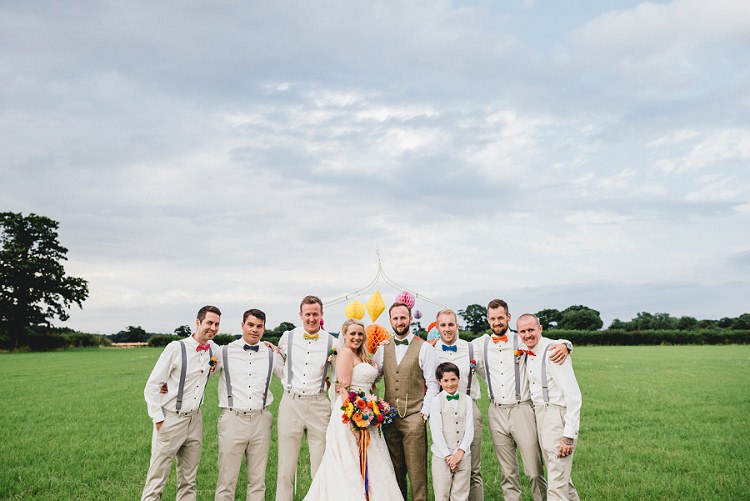 All Things Big Bright Beautiful Multicolour Wedding http://benjaminmathers.co.uk/