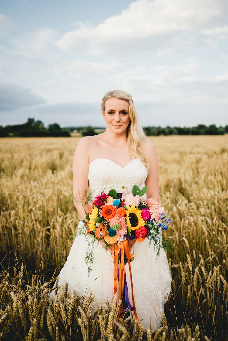 Justin Alexander Strapless Sweetheart Lace Dress Gown Bride Bridal All Things Big Bright Beautiful Multicolour Wedding http://benjaminmathers.co.uk/ 