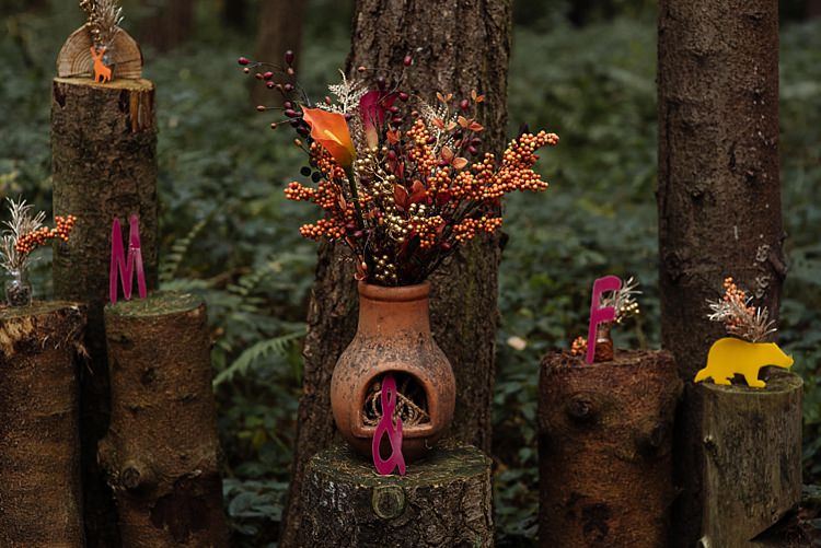Outdoor Woodland Autumn Banquet Wedding http://toastofleeds.co.uk/