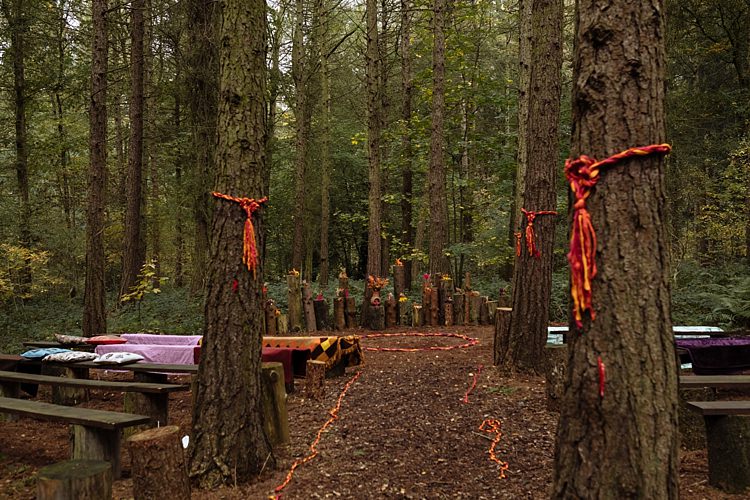Camp Katur Yorkshire Outdoor Woodland Autumn Banquet Wedding http://toastofleeds.co.uk/