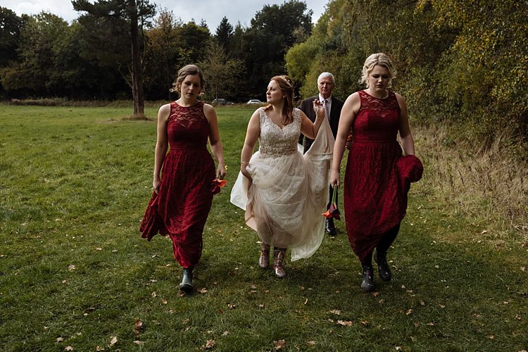 Outdoor Woodland Autumn Banquet Wedding http://toastofleeds.co.uk/