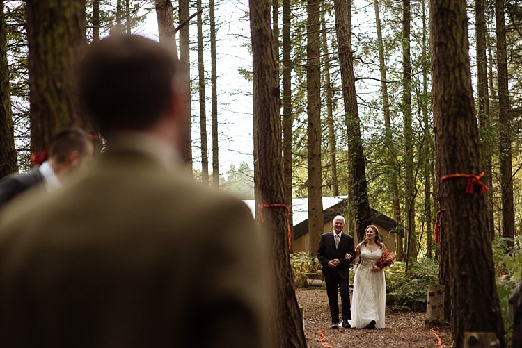 Outdoor Woodland Autumn Banquet Wedding http://toastofleeds.co.uk/