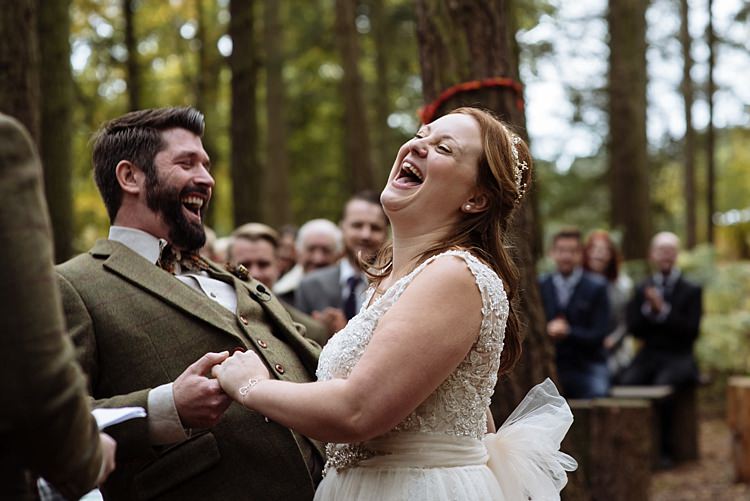 Outdoor Woodland Autumn Banquet Wedding http://toastofleeds.co.uk/
