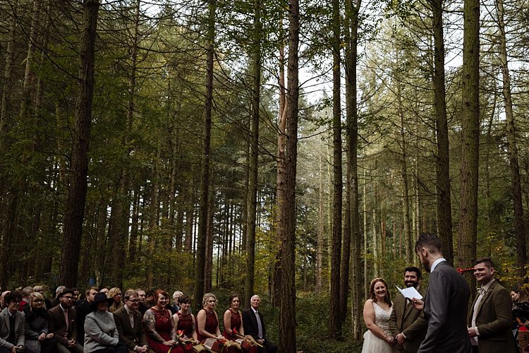 Outdoor Woodland Autumn Banquet Wedding http://toastofleeds.co.uk/
