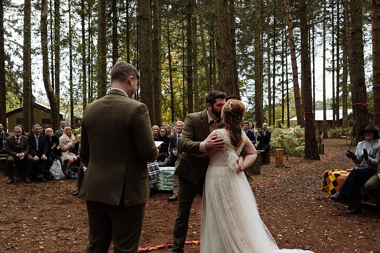 Outdoor Woodland Autumn Banquet Wedding http://toastofleeds.co.uk/