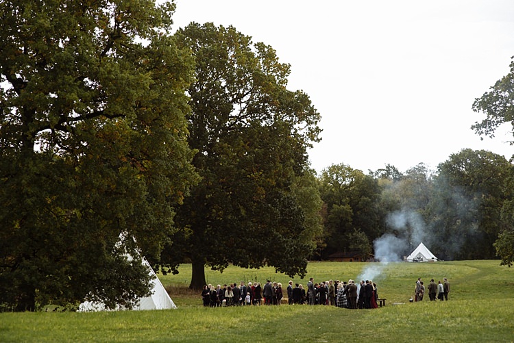Outdoor Woodland Autumn Banquet Wedding http://toastofleeds.co.uk/