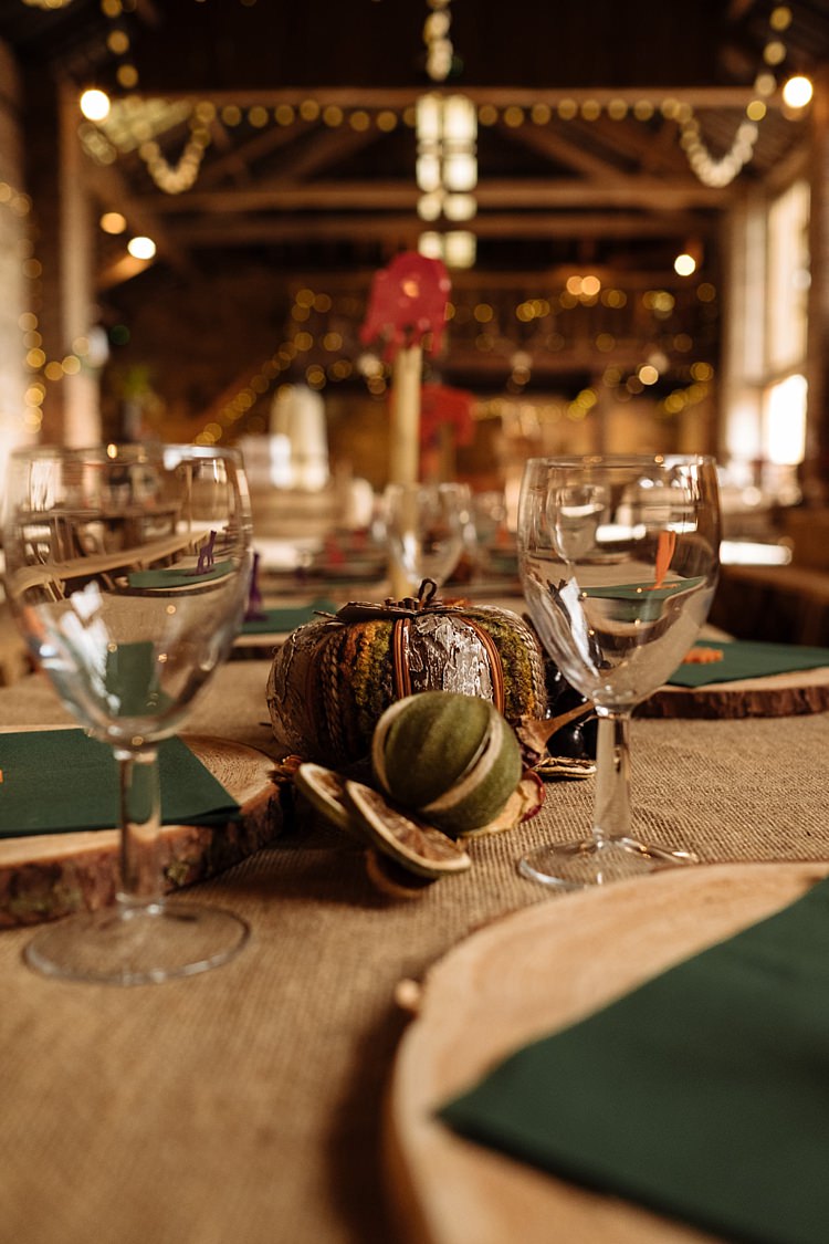 Rustic Decor Hessian Outdoor Woodland Autumn Banquet Wedding http://toastofleeds.co.uk/