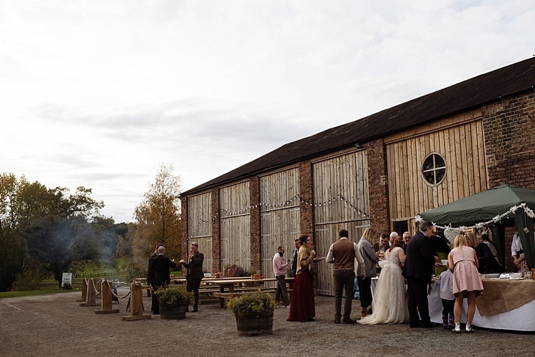 Outdoor Woodland Autumn Banquet Wedding http://toastofleeds.co.uk/