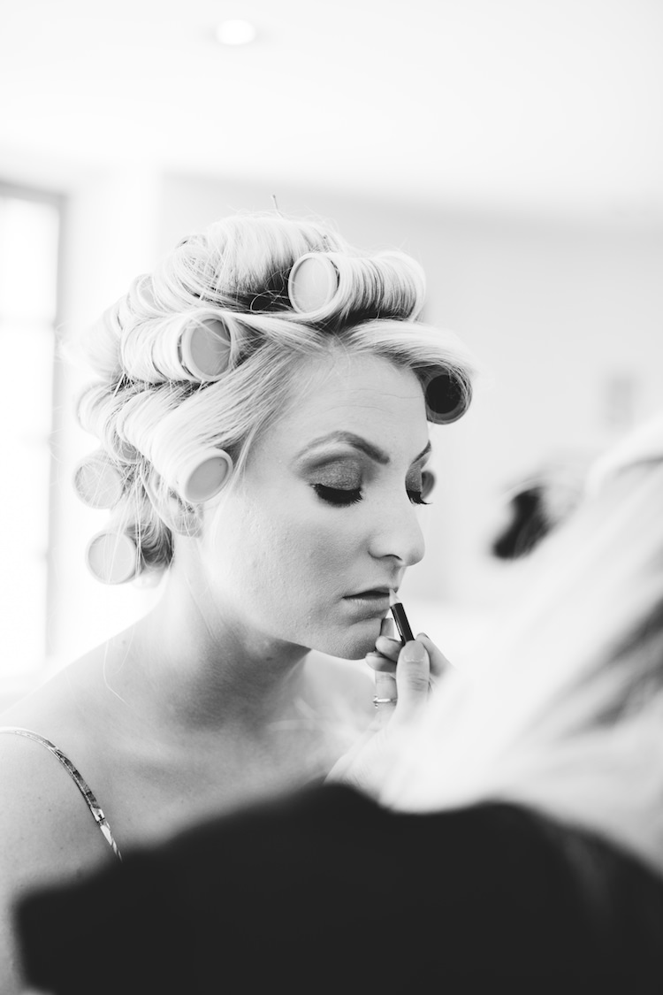 Hair Make Up Bride Bridal Cotswolds Country House Marquee Wedding http://www.wearegatheredheretoday.com/