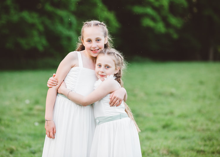Flower Girls Natural Woodland Hessian Lace Wedding http://holliecarlinphotography.com/