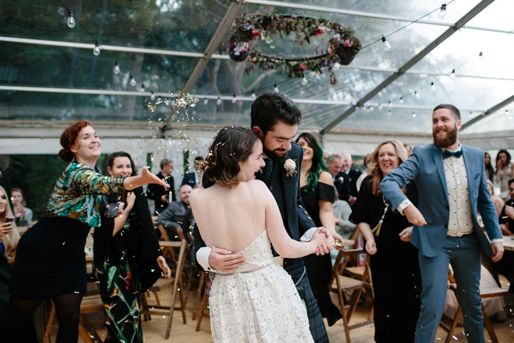 Intimate Indie Woodland Wedding http://www.caroweiss.com/
