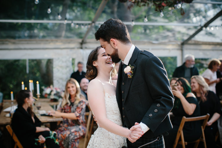 Intimate Indie Woodland Wedding http://www.caroweiss.com/