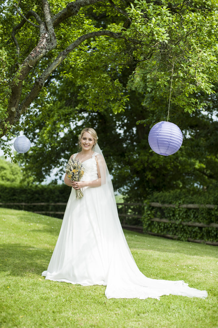 Essense of Australia Dress Gown Bride Bridal Veil Whimsical Summery Lilac Wedding http://eleanorjaneweddings.co.uk/