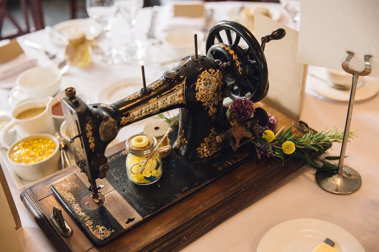 Sweet Quirky Yellow Antique Wedding https://www.redonblonde.com/