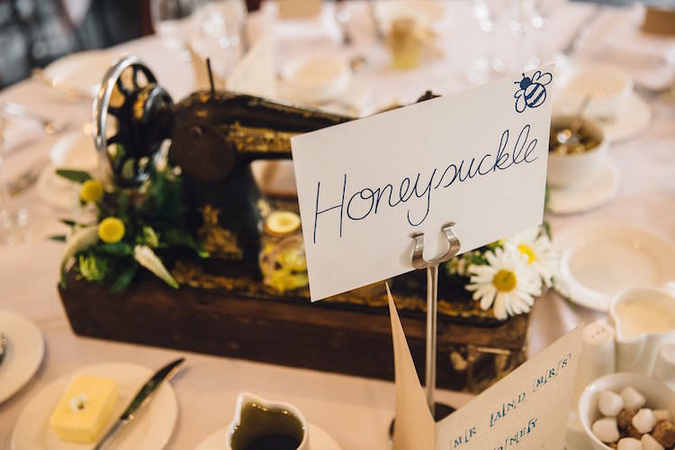 Sweet Quirky Yellow Antique Wedding https://www.redonblonde.com/