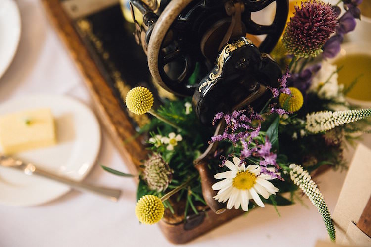 Sweet Quirky Yellow Antique Wedding https://www.redonblonde.com/