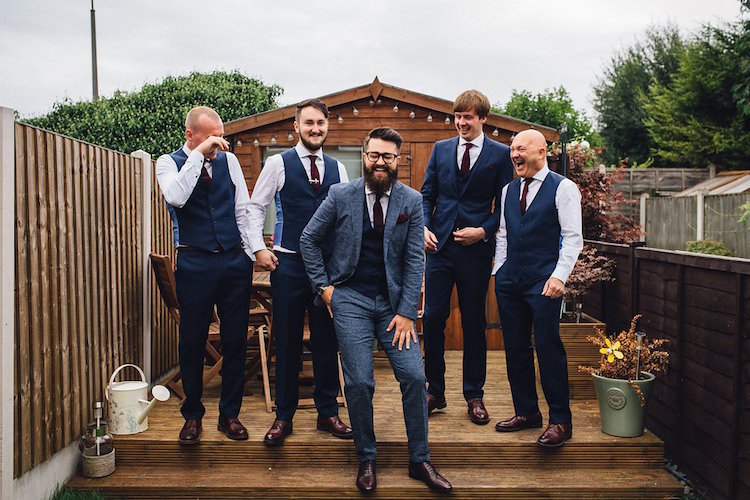 Hugo Boss Suit Groom Waistcoat Groomsmen Sweet Quirky Yellow Antique Wedding https://www.redonblonde.com/