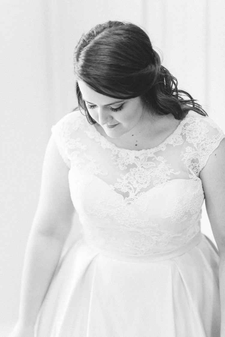Lace Dress Sweetheart Neckline Bride Bridal Playful Stylish Navy Winter Wedding http://sarahjaneethan.co.uk/