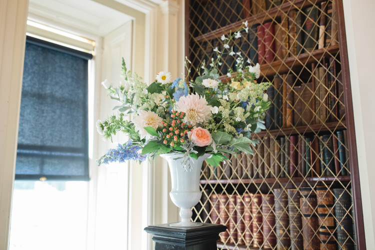 Flowers Peach Blue Summer Pretty Whimsical Pastel Travel Wedding https://www.thegibsonsphotography.co.uk/