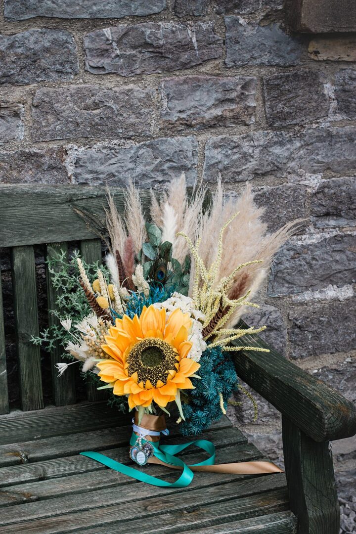 Silk Artificial Wedding Bouquet Alternative Charly Richards Photography