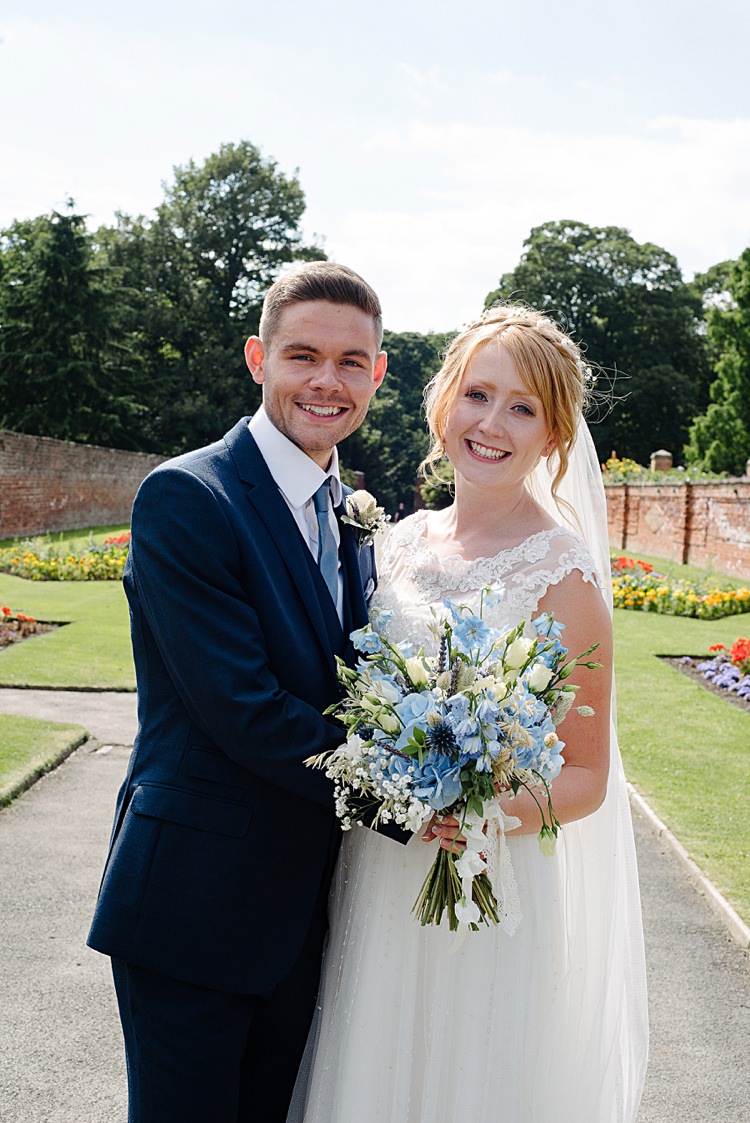 Pretty Pale Blue Summer Wedding http://www.georginabrewster.com/