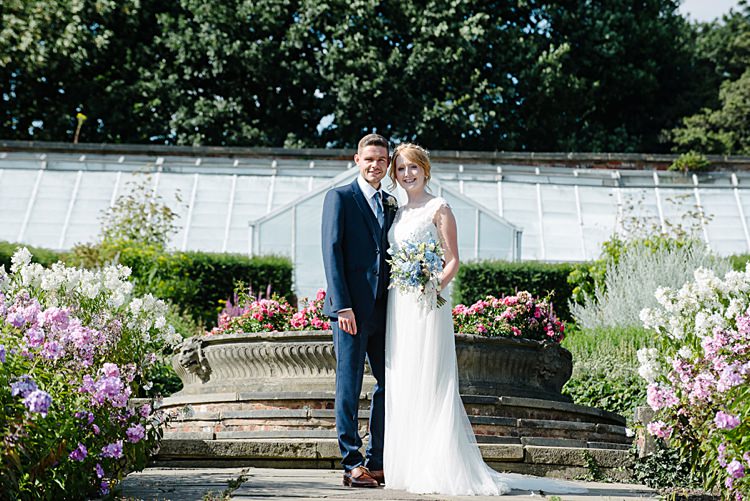 Pretty Pale Blue Summer Wedding http://www.georginabrewster.com/