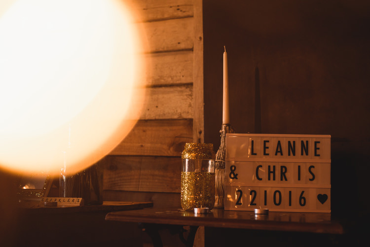 Light Box Sign Rustic Quirky Vintage Glamour Wedding https://www.jacksonandcophotography.com/