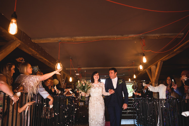 Confetti Throw Quirky Vintage Glamour Wedding https://www.jacksonandcophotography.com/