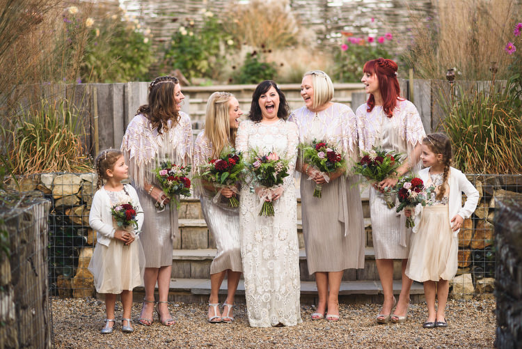 Bridesmaids Gold Fringed Tassel 1920s Gatsby Dresses Quirky Vintage Glamour Wedding https://www.jacksonandcophotography.com/