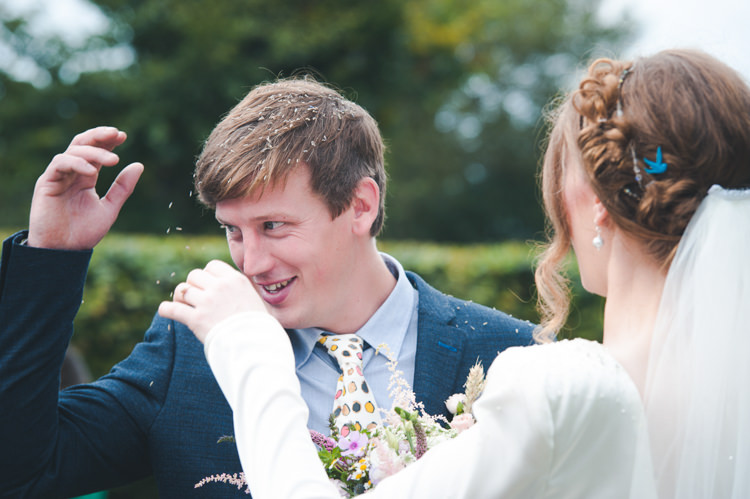 Colourful Country Farm Marquee Wedding http://www.hannahmilesphotography.com/