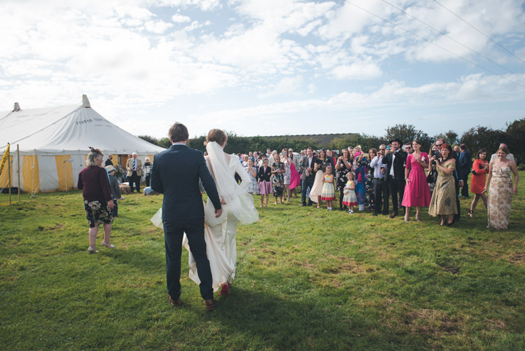 Colourful Country Farm Marquee Wedding http://www.hannahmilesphotography.com/