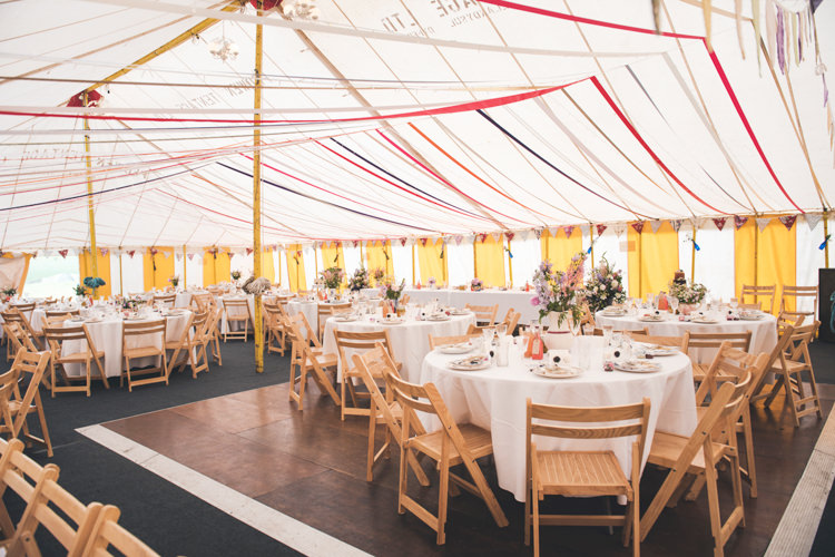 Colourful Country Farm Marquee Wedding http://www.hannahmilesphotography.com/