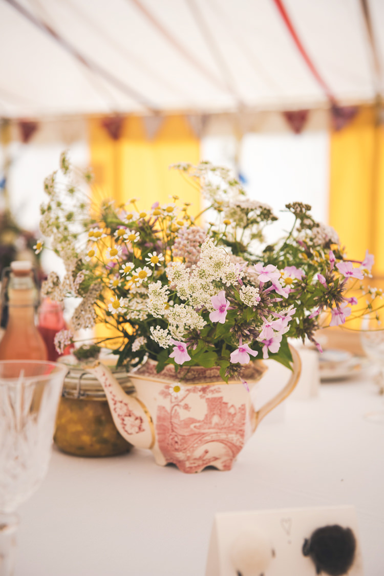 Colourful Country Farm Marquee Wedding http://www.hannahmilesphotography.com/