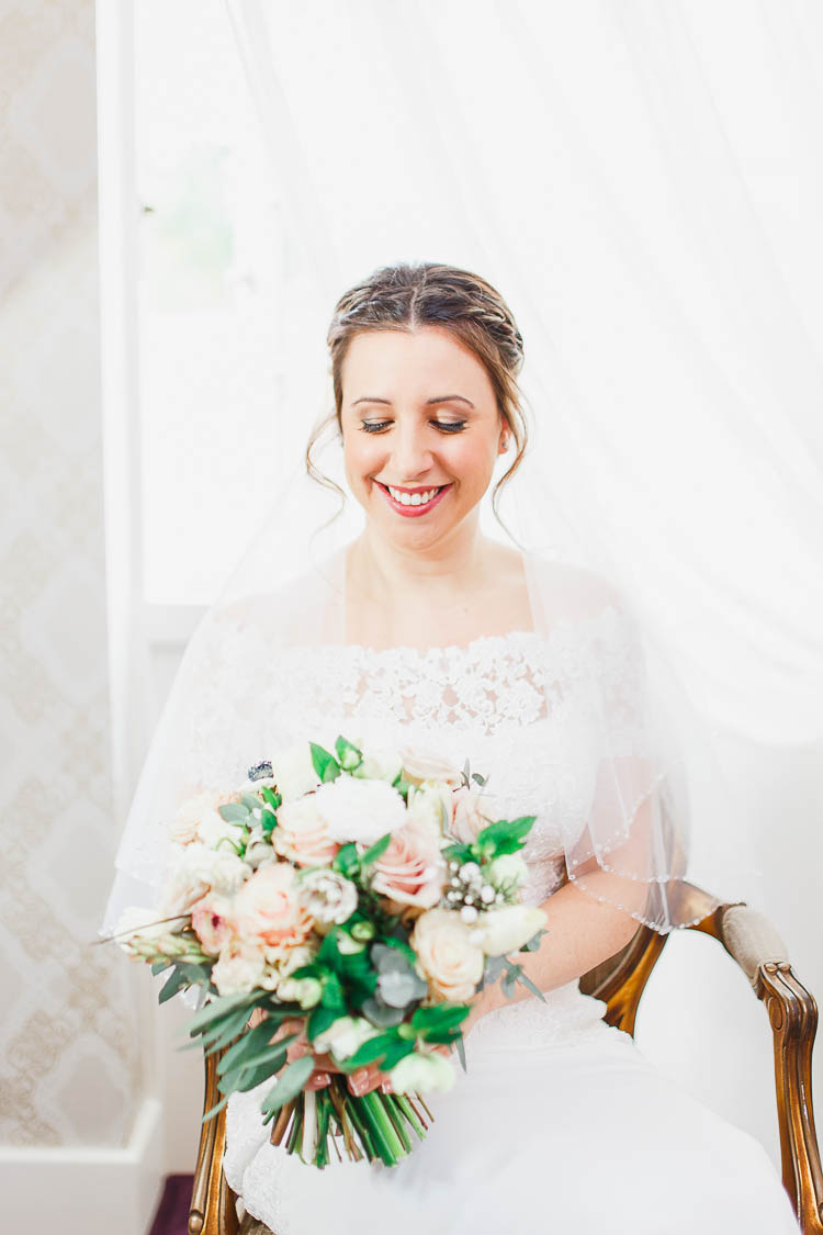 Make Up Bride Bridal Style Beautiful Rustic Fairy Lights Barn Wedding http://whitestagweddings.com/